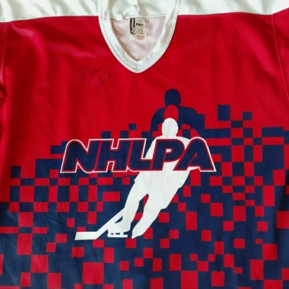 NWOT NHLPA BAUER Sz 50 Signed Jersey - Picture 2 of 5